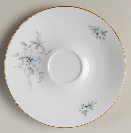 Blue Fantasy (Gold Trim) Saucer