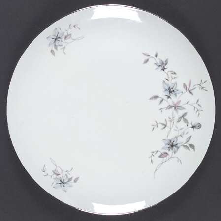 Blue Fantasy (Gold Trim) Dinner Plate