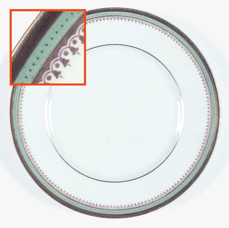 BER180 Luncheon Plate