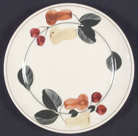 Leafy Fruit Ring Salad Plate