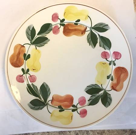 Leafy Fruit Ring by Blue Ridge Southern Pottery