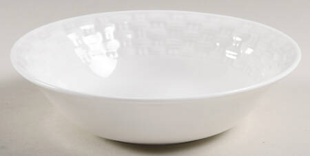 Basketweave Coupe Cereal Bowl