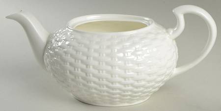 Basketweave Teapot No Lid