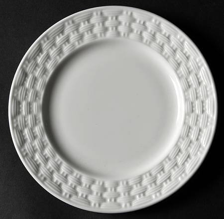 Basketweave Salad Plate