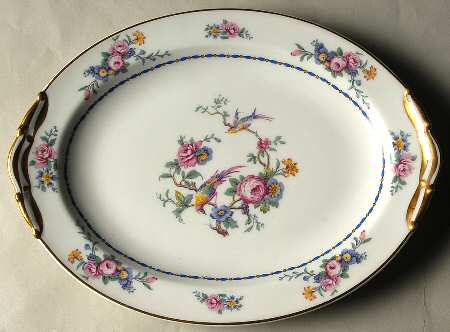 Spring Time 11" Oval Serving Platter