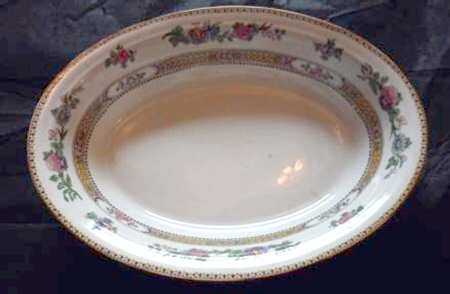 A1222 10" Oval Vegetable Bowl