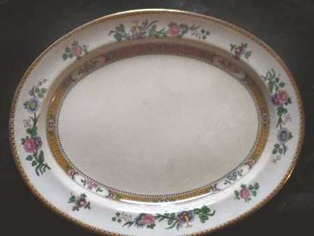 A1222 12" Oval Serving Platter