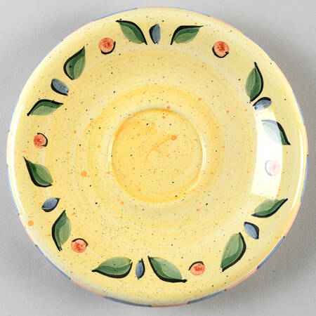 Rooster Saucer for Oversized Cup