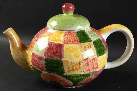 Swirl Spice Teapot & Lid