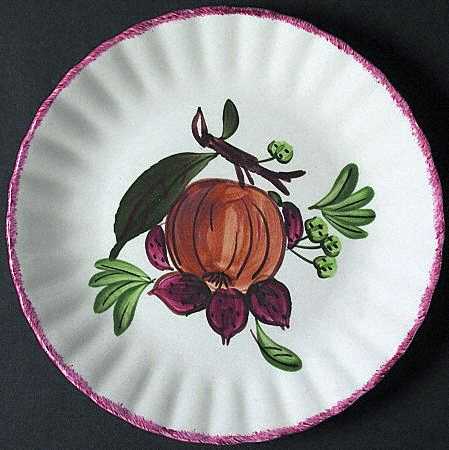 County Fair Red Salad Plate