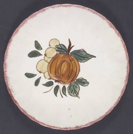 County Fair Red Salad Plate