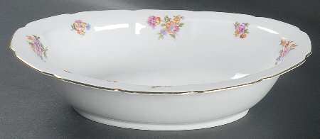 BAR28 9" Oval Vegetable Bowl