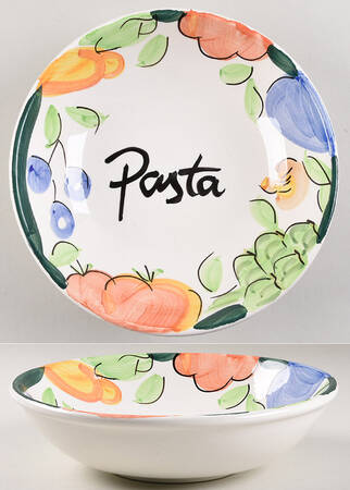 Alfresco 9" Pasta Serving Bowl