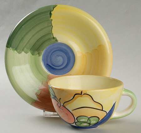 Alfresco Flat Cup & Saucer Set