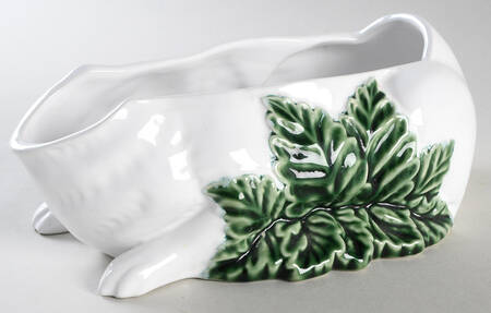 Rabbit Green Figural Tureen No Lid