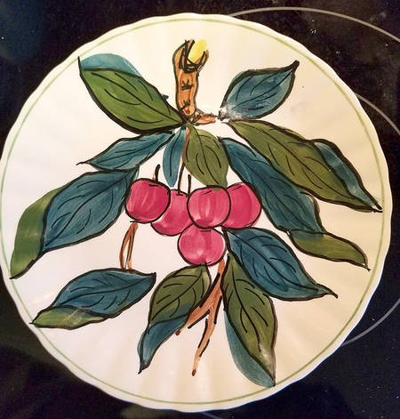 Jubilee Fruit Salad Plate
