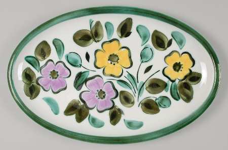 In The Mood 14" Oval Serving Platter