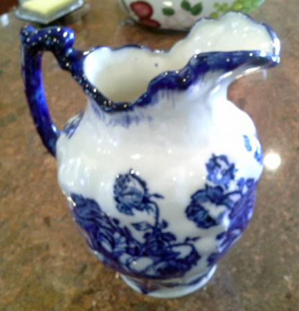 Flow Blue Pitcher
