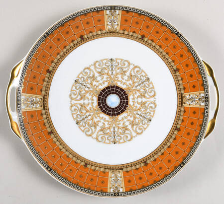 Grand Versailles Handled Cake Plate