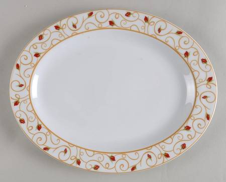 Bois De Rose 13" Oval Serving Platter