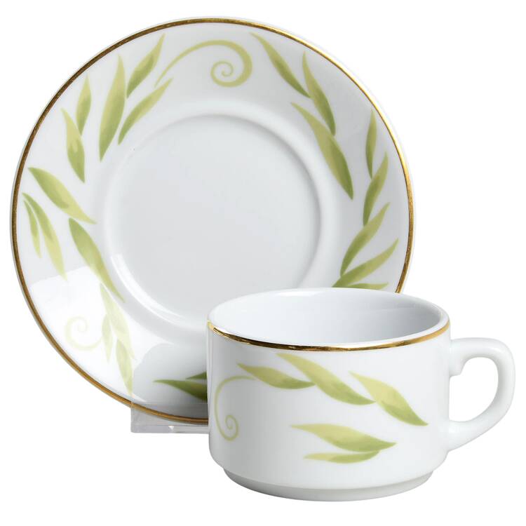 Frivole Flat Cup & Saucer Set