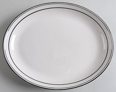 9703c 11" Oval Serving Platter