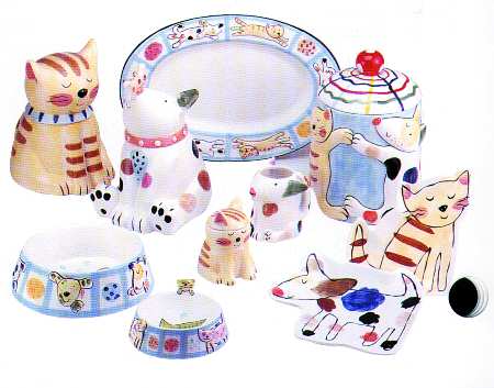 Cats & Dogs 15" Oval Serving Platter