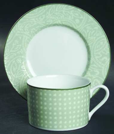 Oradel Flat Cup & Saucer Set