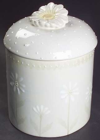 Loves Me Cookie Jar & Lid