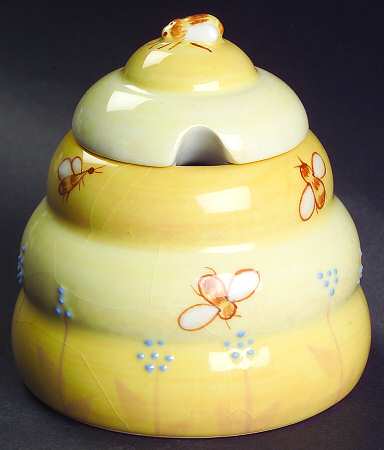 Buzz Buzz Sugar Bowl & Lid
