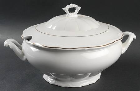 Empire (Embossed Scrolls) Tureen &  Lid