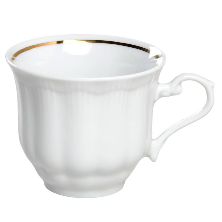Empire (Embossed Scrolls) Flat Cup