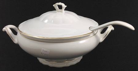 Empire (Embossed Scrolls) Tureen & Lid