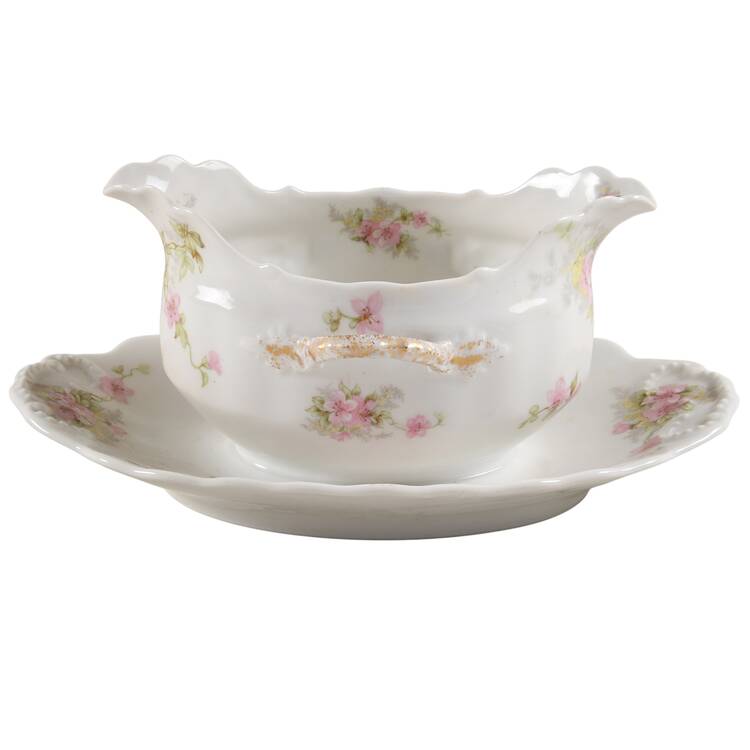 BWD223 Gravy Boat with Attached Underplate