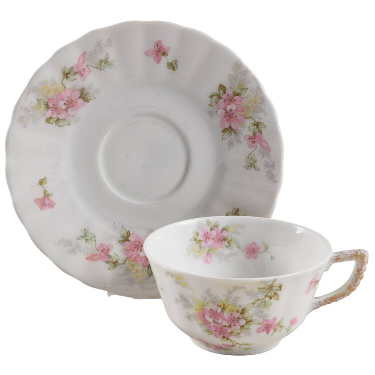 BWD223 Flat Cup & Saucer Set