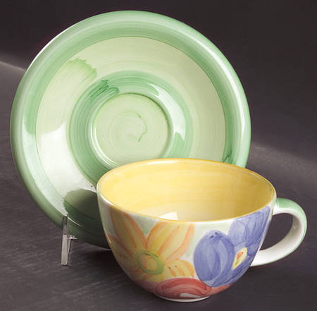 BOM1 Flat Cup & Saucer Set