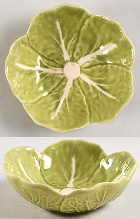 Cabbage Light Green Fruit/Dessert (Sauce) Bowl
