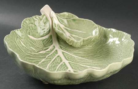 Cabbage Light Green 1 Piece Chip & Dip
