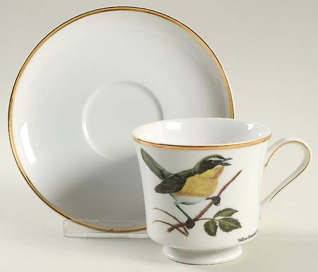 Cardinal Footed Cup & Saucer Set