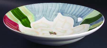 Magnolia 14" Large Salad Serving Bowl