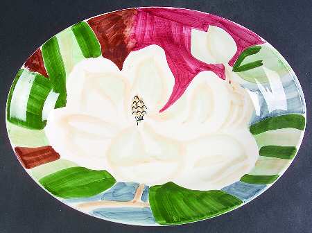 Magnolia 14" Oval Serving Platter