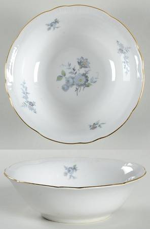 Wild Flower (Ribbed Edge) Fruit/Dessert (Sauce) Bowl
