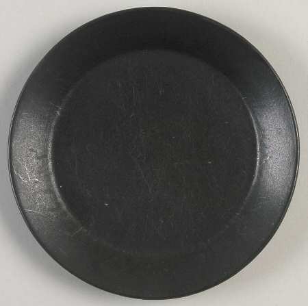 Black Velvet Bread & Butter Plate