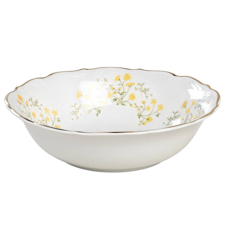 Springtime 8" Round Vegetable Bowl
