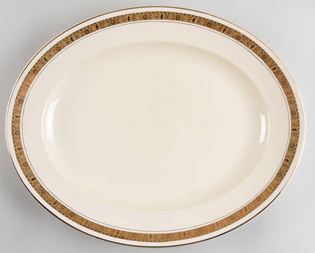 4696 15" Oval Serving Platter