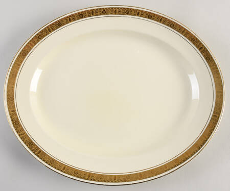 4696 13" Oval Serving Platter