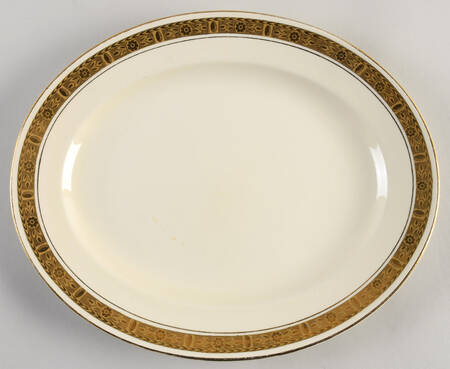 4696 11" Oval Serving Platter