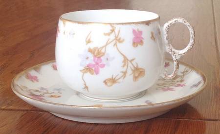 BWD254 Flat Cup & Saucer Set