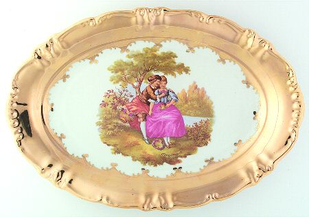 PBU24 13" Oval Serving Platter