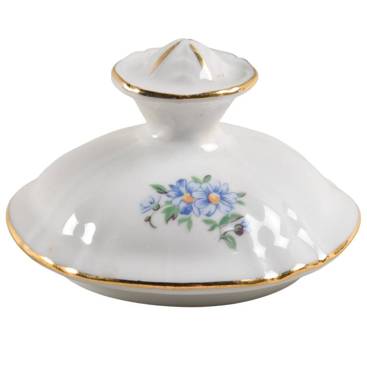 Linden Lid for Sugar Bowl